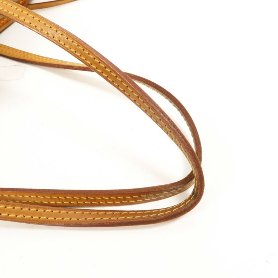 LOUIS VUITTON Monogram Neverfull MM金扣手挽袋-15