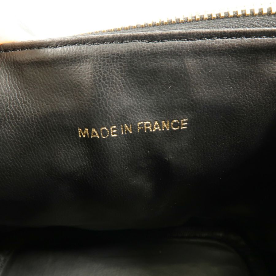 CHANEL 牛皮皮革Vintage Vanity Case手挽袋-9