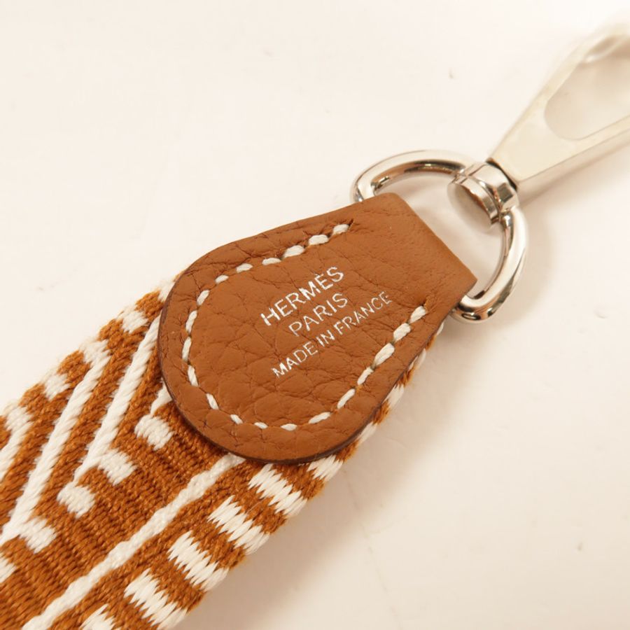 HERMES Clemence皮革Evelyne TPM肩背袋Gold-9