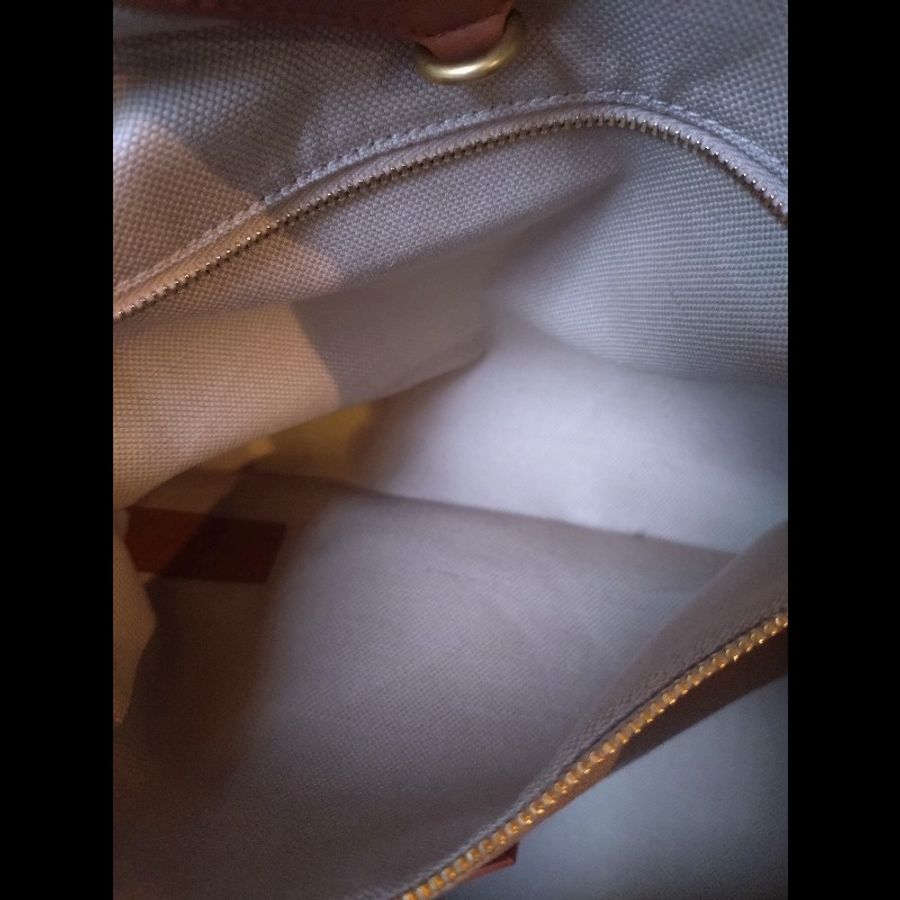 YSL Y系列咖皮邊帆布大托特包-16