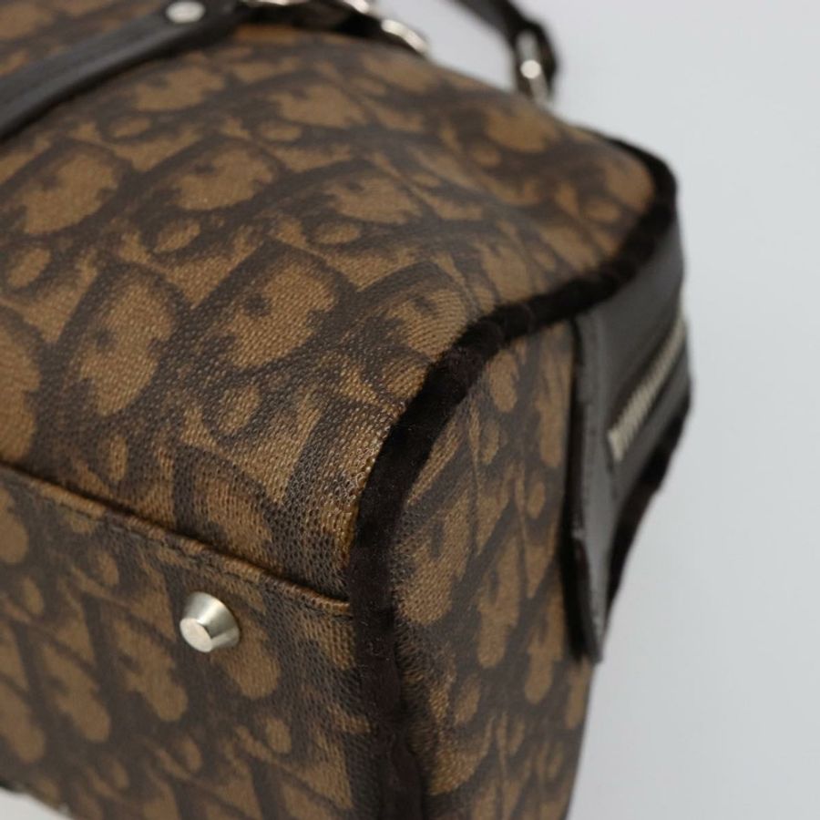 【日本直送】Christian Dior Trotter帆布浪漫鏈條包 PVC棕色 正品 yk20518SAV-13