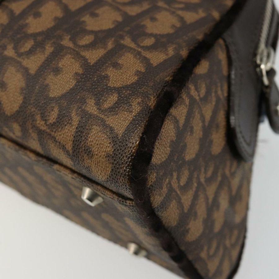 【日本直送】Christian Dior Trotter帆布浪漫鏈條包 PVC棕色 正品 yk20518SAV-15