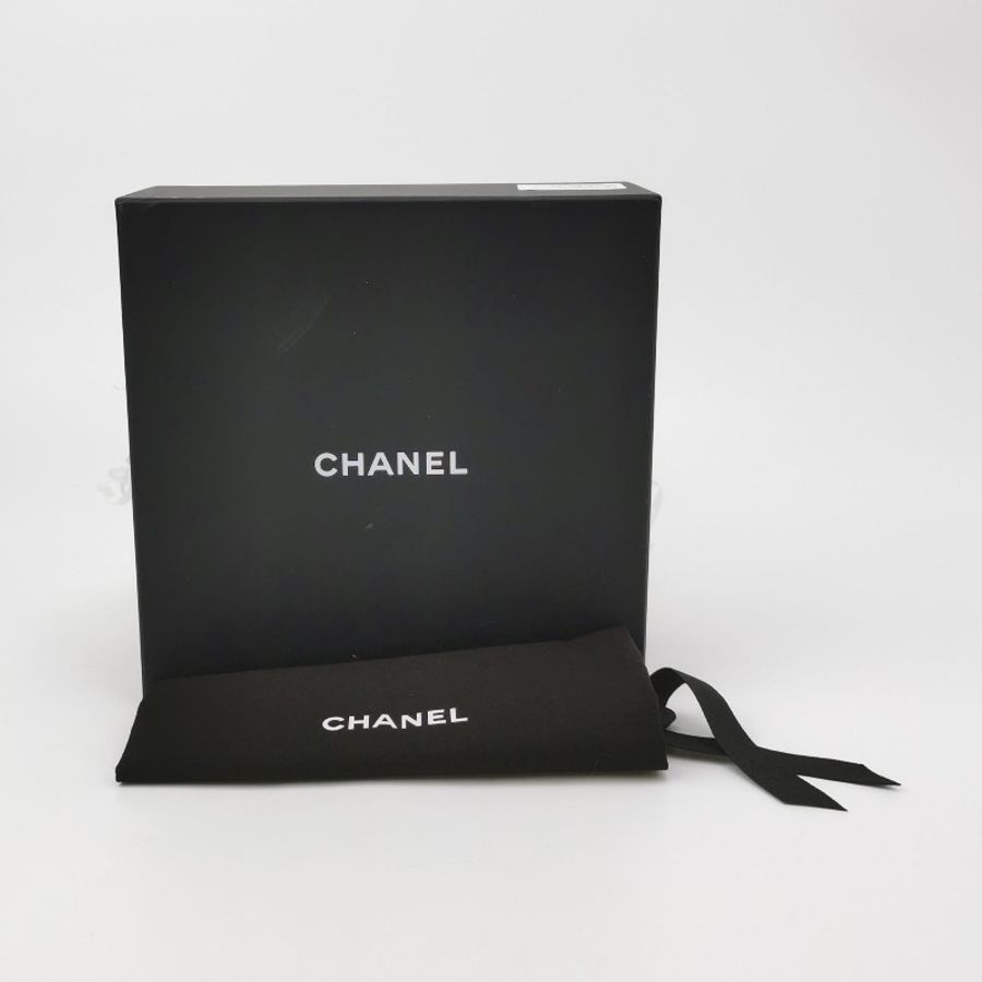 Chanel CC Bag牛皮菱格绗缝雙C Logo卡包-15