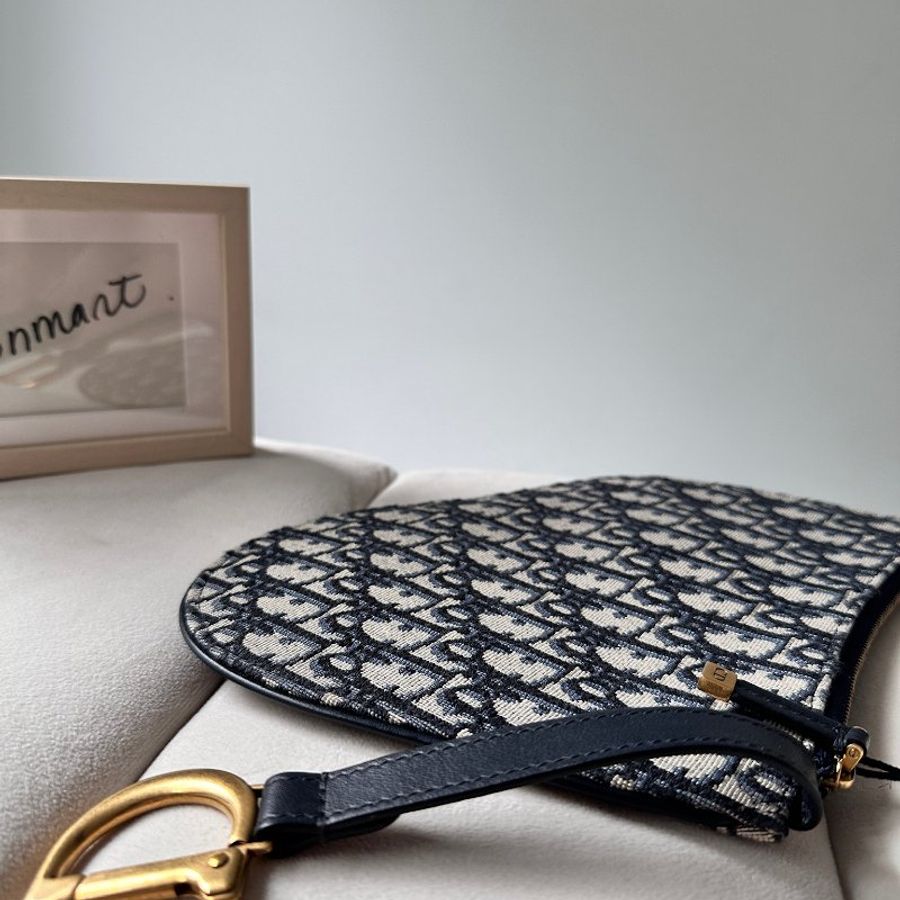 Dior Saddle Clutch 手拿包 化妝包-4