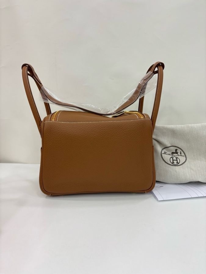 Hermes 愛馬仕 Lindy26 金棕金扣 TC皮 G刻 全新 官網購證-1