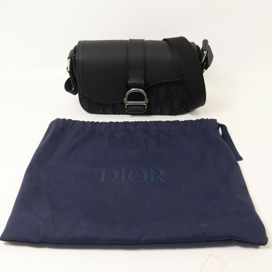 Dior 帆布Saddle Heritage肩背袋-8