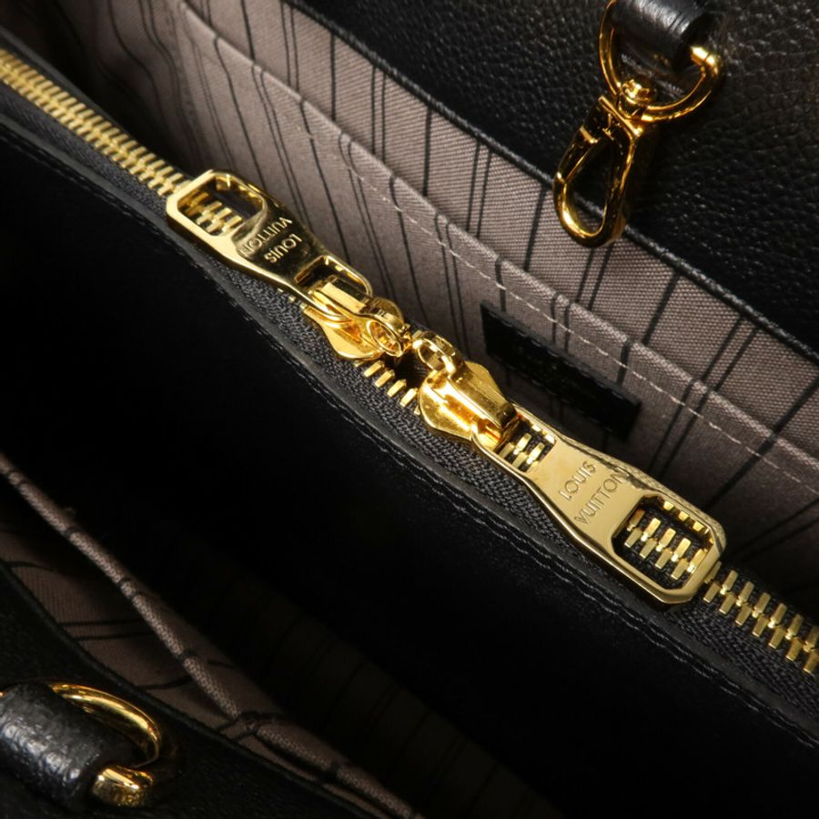 LOUIS VUITTON Monogram Empreinte Montaigne GM手挽肩背兩用袋-9