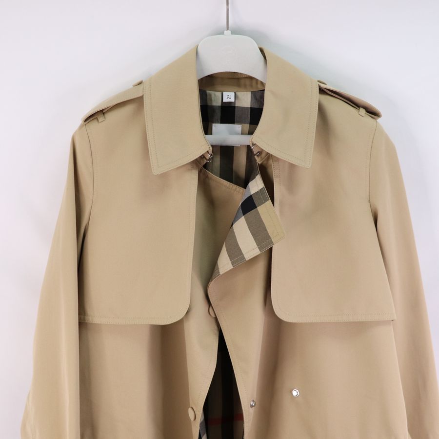 Burberry 卡其色 風衣外套 IT34-4