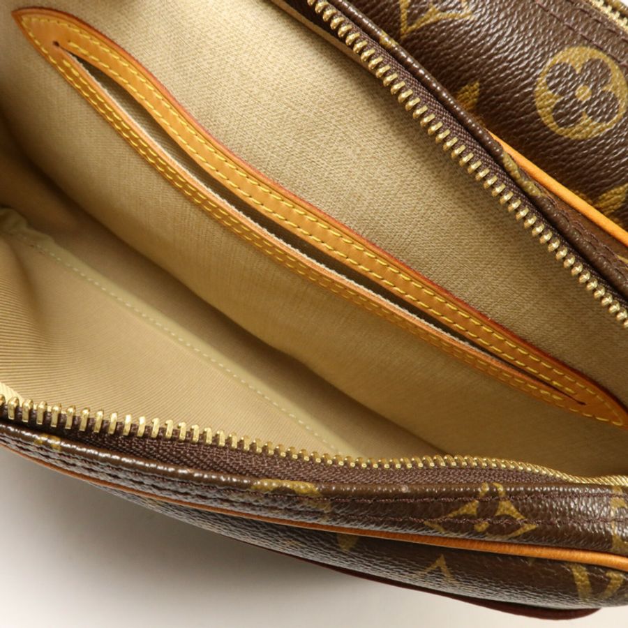 LOUIS VUITTON Monogram Reporter PM肩背袋-4