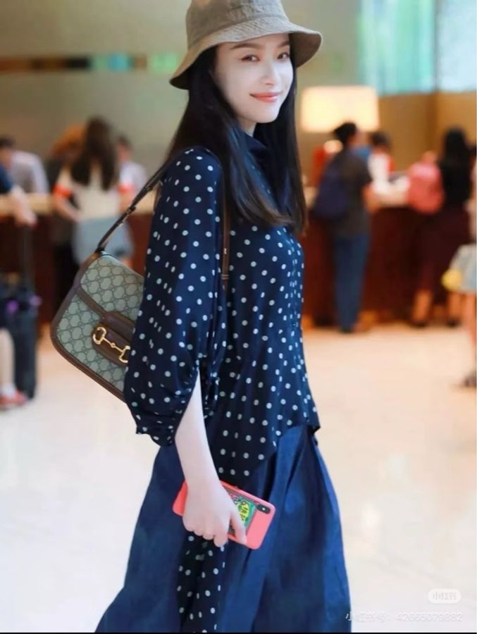 極新GUCCI Horsebit 1955 medium shoulder bag咖啡色1955系列中號斜背包-18