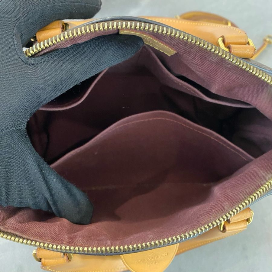 99新 Louis Vuitton rivoli餃子包小號 手提包斜背包-5