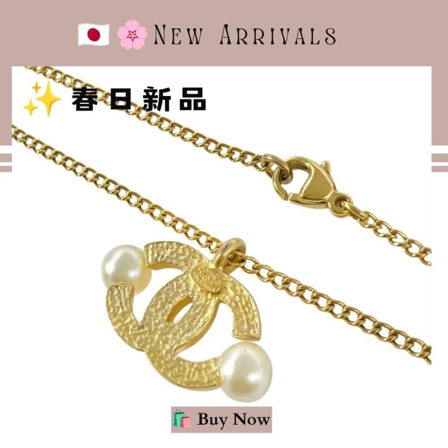 🛍️🎁 26 🔥 6月新品【預訂】 💘 新款 香奈兒 Chanel  金色CC頸鏈🔥 香奈兒熱賣款 香奈兒經典款 CHANEL NECKLACE-5
