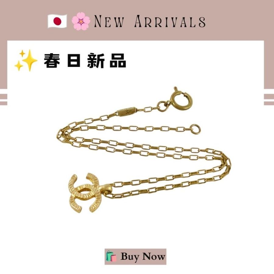 🛍️🎁 26 🔥 6月新品【預訂】 💘 復古 香奈兒 Chanel 金色鏈條頸鏈🔥 香奈兒熱賣款 香奈兒經典款 CHANEL NECKLACE-5