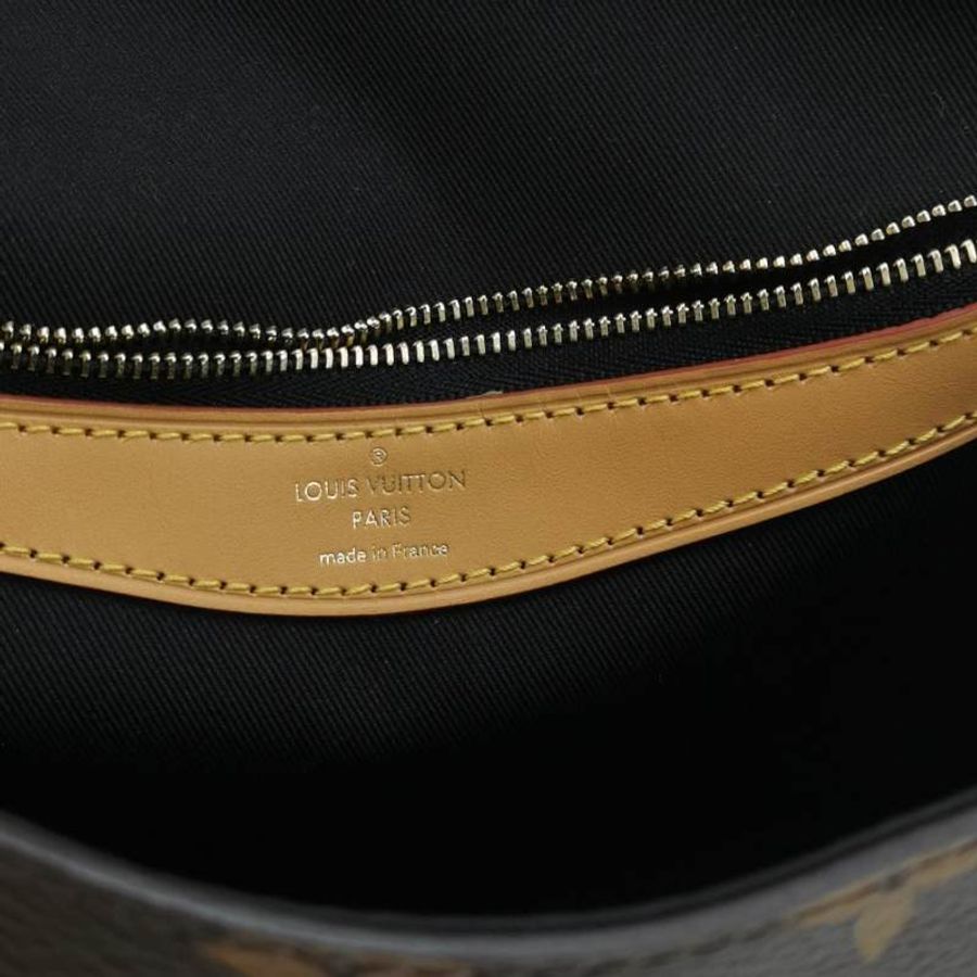 Louis Vuitton (LV) Diane植鞣革Monogram印花斜背包單肩包晶片款-7