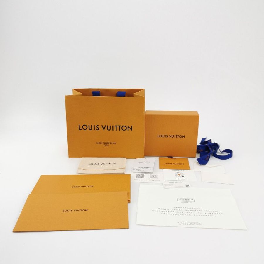 Louis Vuitton (LV) Enveloppe Carte De VisiteMonogram印花卡包晶片款-7