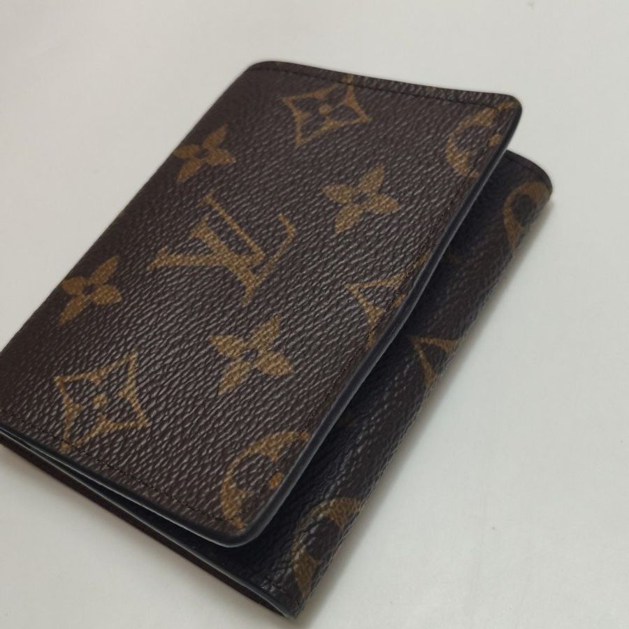 Louis Vuitton (LV) Enveloppe Carte De VisiteMonogram印花卡包晶片款-8