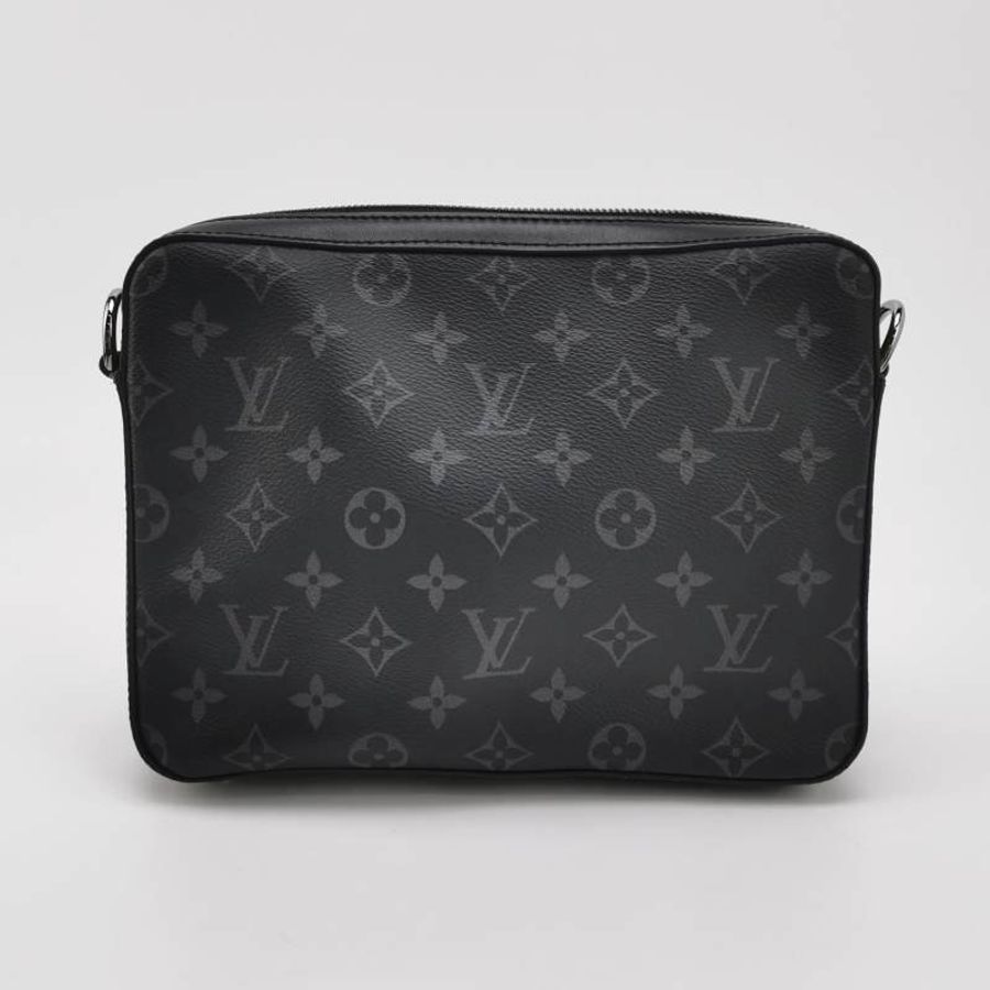 Louis Vuitton (LV) Trio牛皮Monogram印花子母包斜背包肩肩包晶片款-4