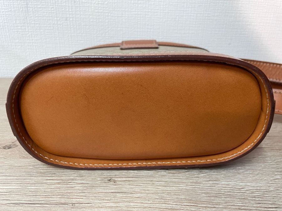《初。Vintage》Celine 米色老花水桶包-3