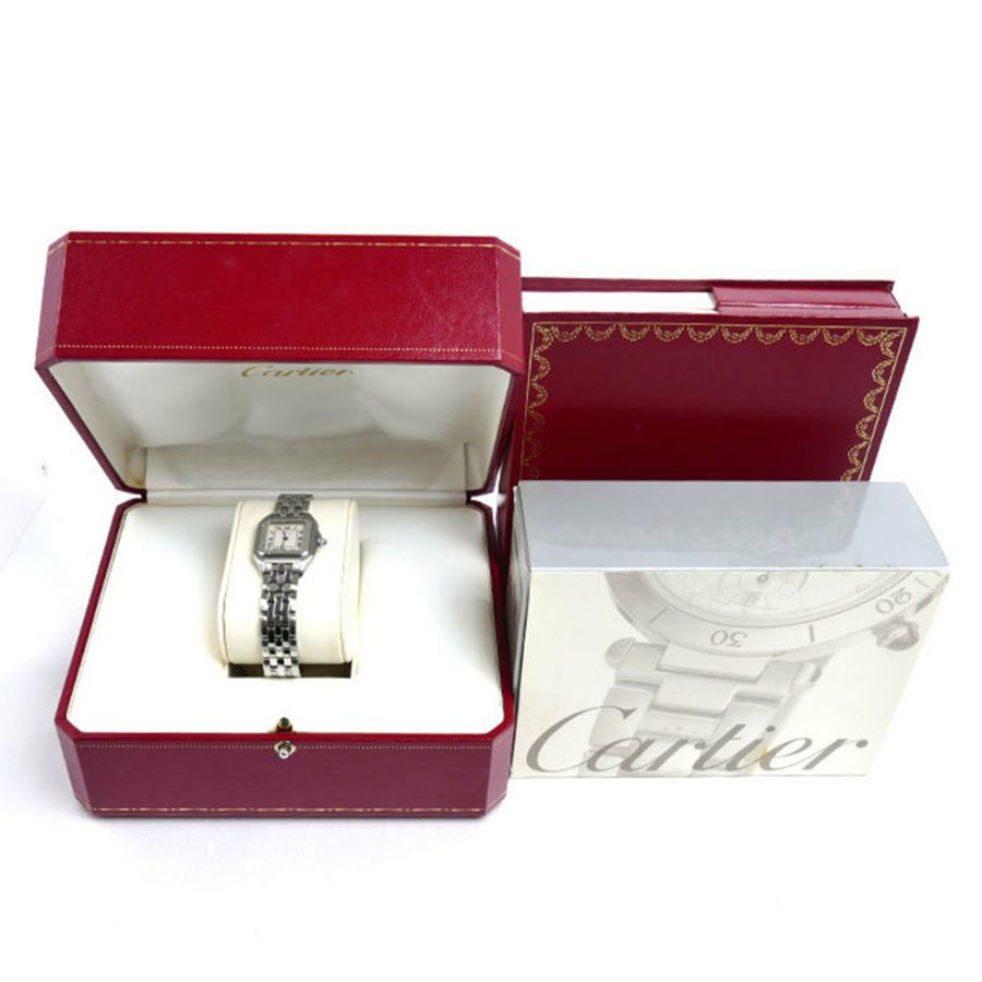 卡地亞 Cartier Panthère SM 女士腕錶，電池驅動，型號 W25033P5-8