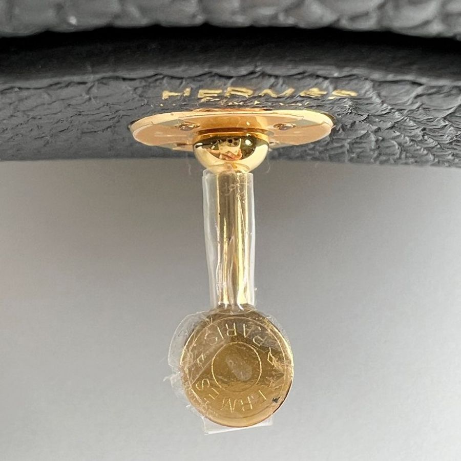 HERMÈS 愛馬仕 Mini Lindy 20 Noir 黑色 金釦 Clemence 牛皮｜肩背包 斜背包 手提包｜迷你琳迪包 K刻2025 收藏款｜KÉSH 凱仕精品-13