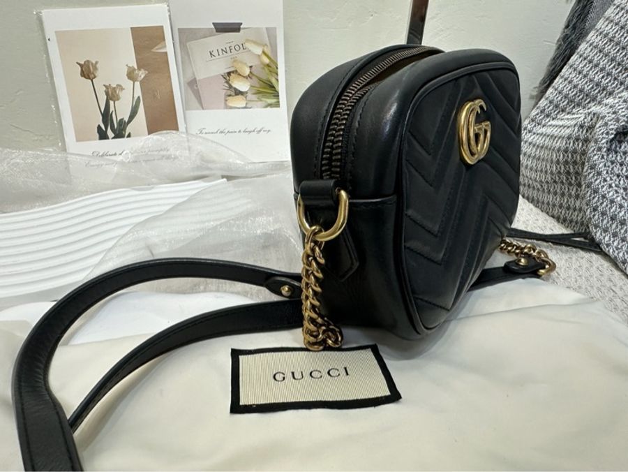Gucci marmont 18cm相機包 馬夢-9