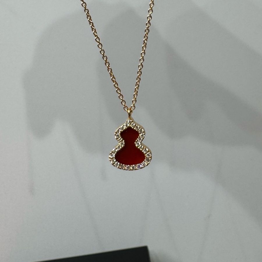 Qeelin 麒麟紅葫蘆鑽石項鍊附件 盒-0