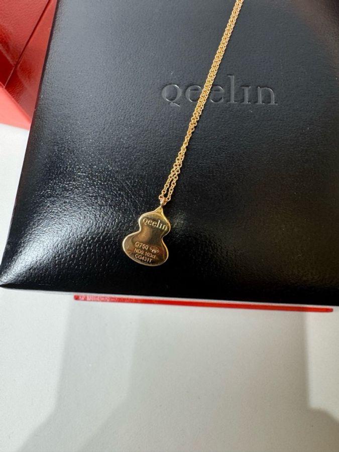 Qeelin 麒麟紅葫蘆鑽石項鍊附件 盒-6
