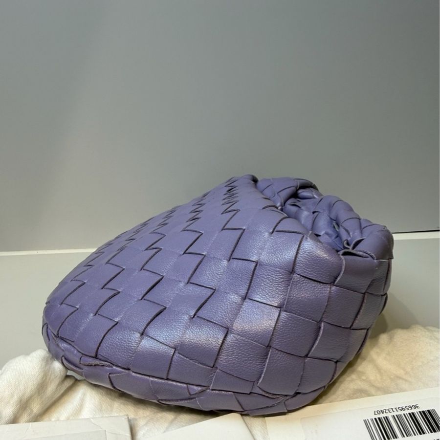 Bottega Veneta  葆蝶家 紫色手提包配塵袋-2