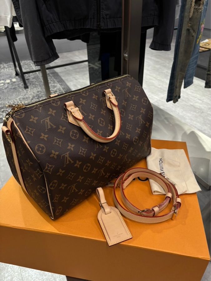 全新閒置🌟Louis Vuitton Speedy 35 ｜Classic Trend CT精品｜台北東區實體-0