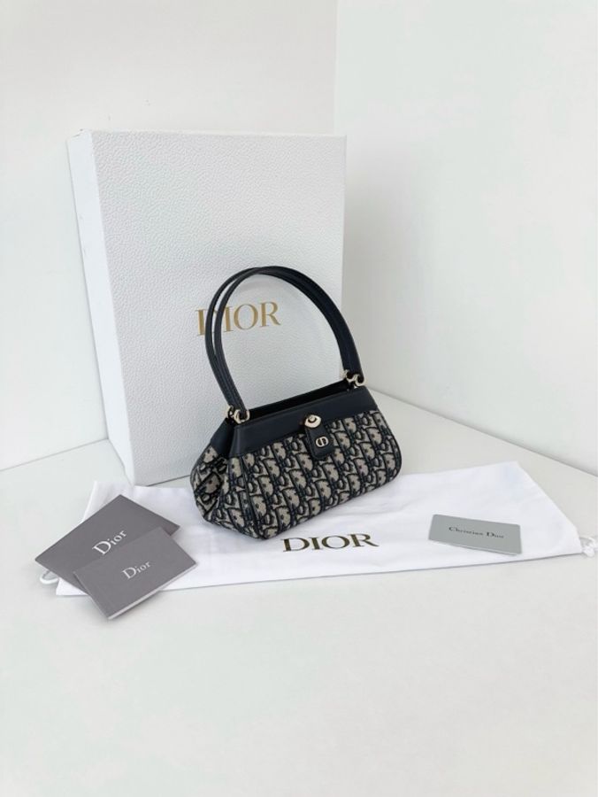 ✨Dior迪奧｜新款Key小元寶手提腋下包｜閒置新全配-3