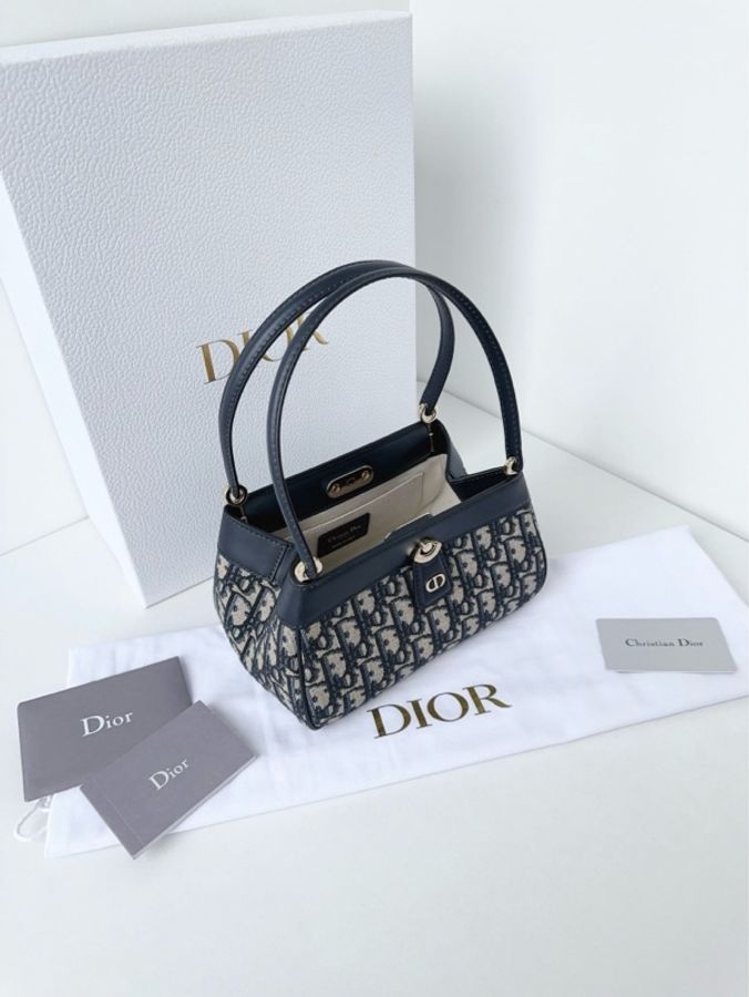 ✨Dior迪奧｜新款Key小元寶手提腋下包｜閒置新全配-7