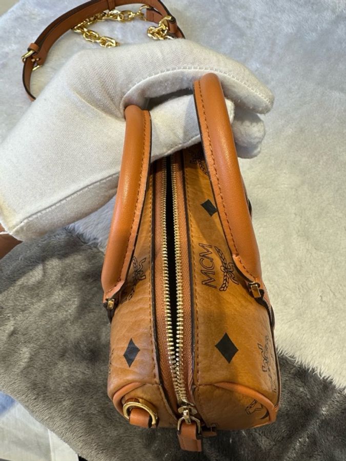 MCM  小號波士頓枕頭包尺8.5 x 19.0 x 10.0 釐米-16