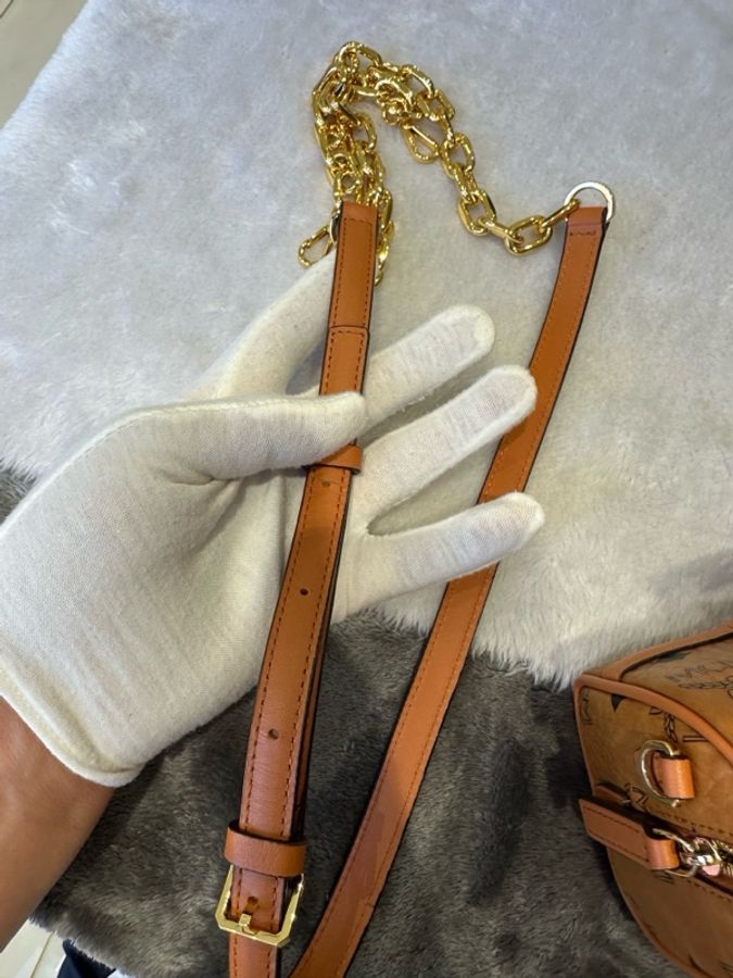 MCM  小號波士頓枕頭包尺8.5 x 19.0 x 10.0 釐米-19