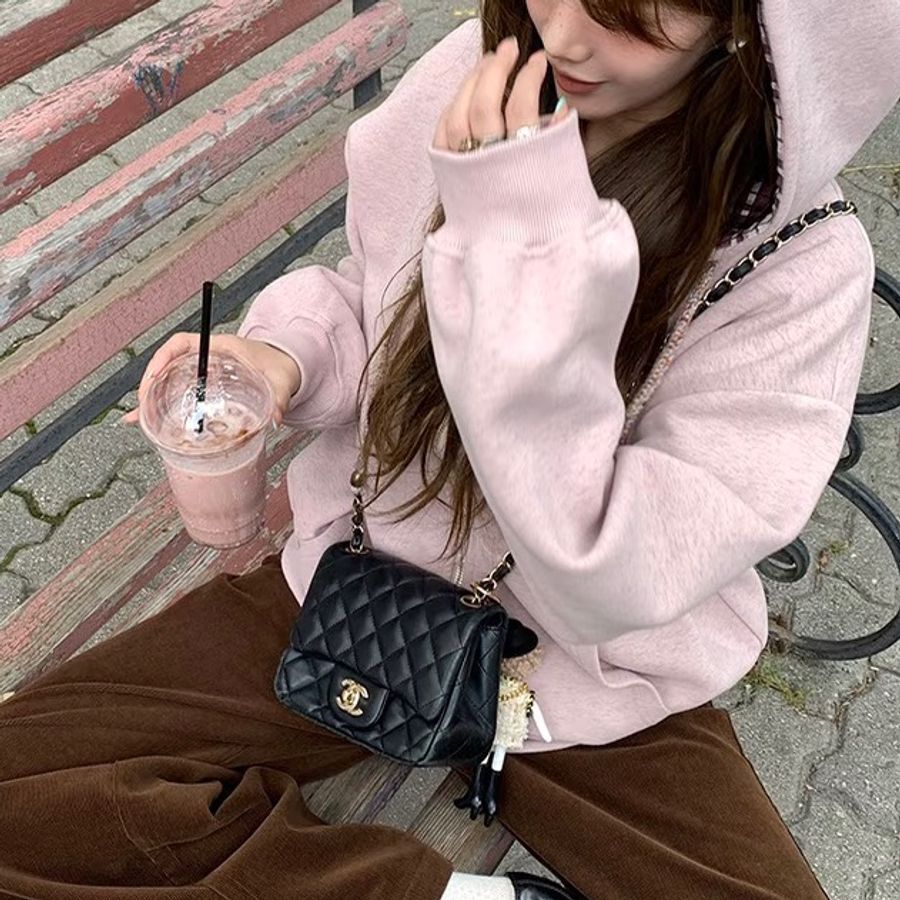 CHANEL香奈兒黑金方胖子芯片款全配📍購證-30