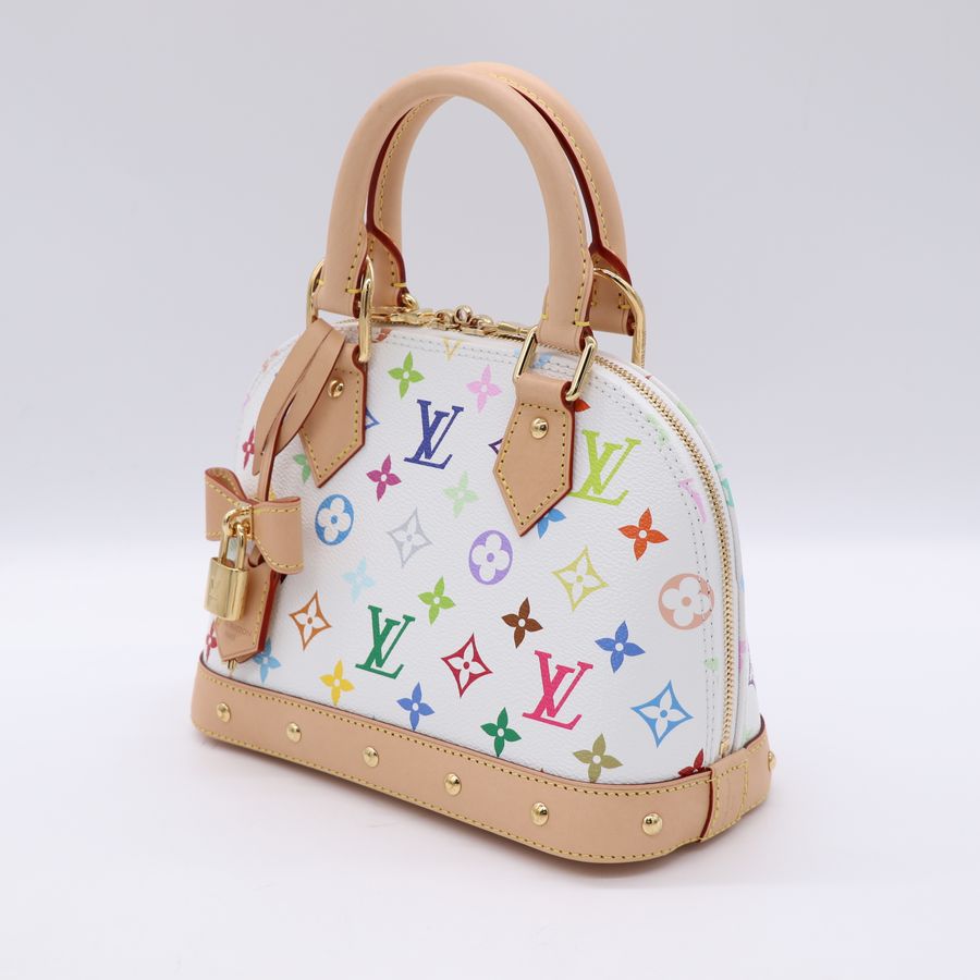 LV x TM 村上隆 Alma BB 白三彩 【Louis Vuitton 路易威登】-3