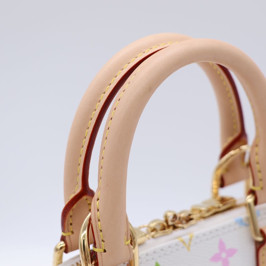 LV x TM 村上隆 Alma BB 白三彩 【Louis Vuitton 路易威登】-6
