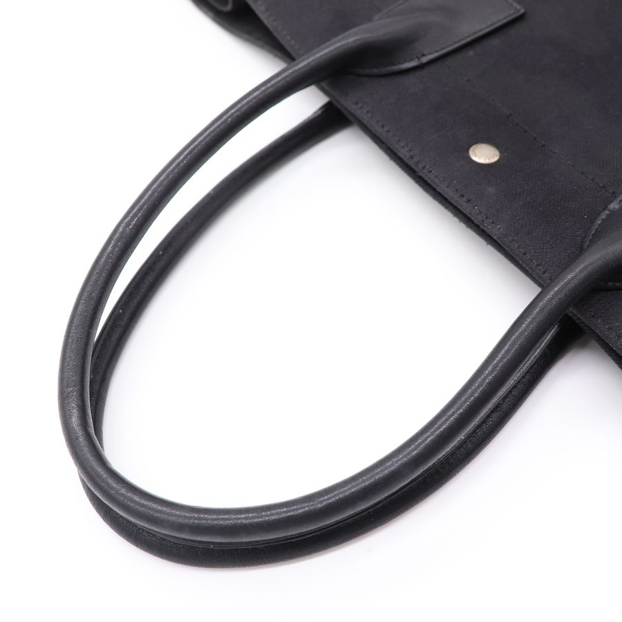 YSL  黑色帆布 迷彩 拼皮 手提包 購物包 托特包【Saint Laurent 聖羅蘭】-11