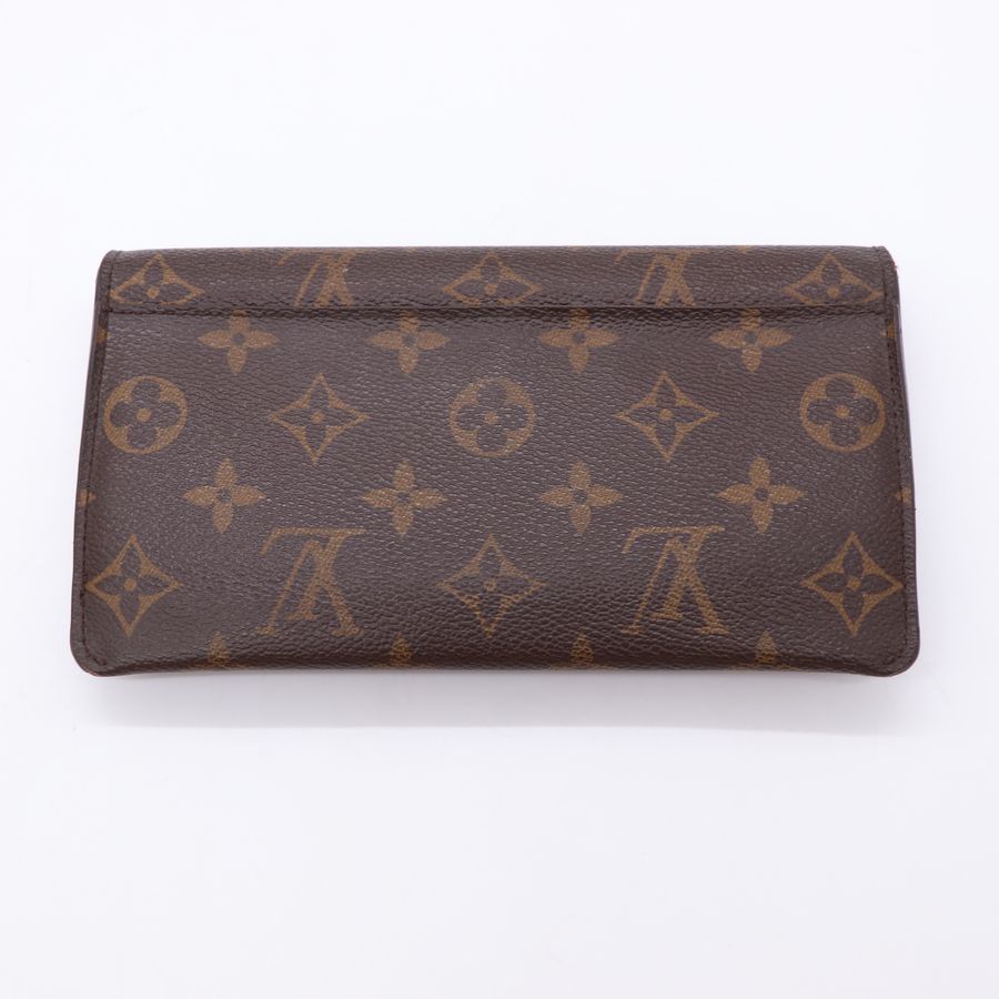 LV 老花 信封 長夾(多卡位+拉鍊子袋)【Louis Vuitton 路易威登】-1