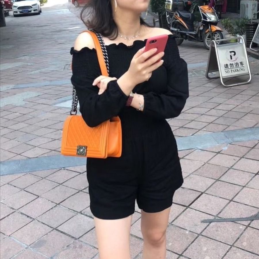 Chanel Leboy小號 黃色銀扣 羊皮 20*13*6.5 9新 配件塵袋-0