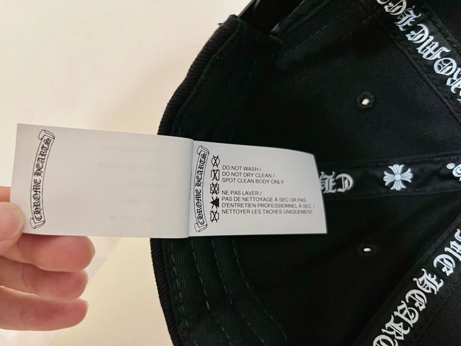 Chrome Hearts 梵文 Logo 帽子-11