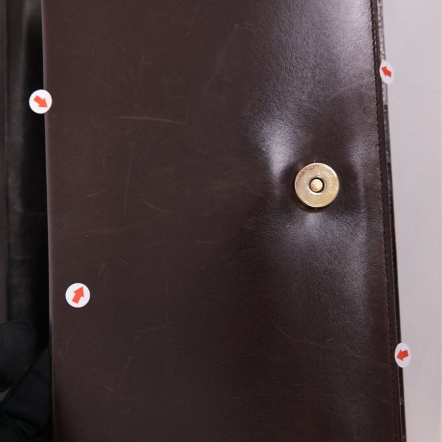 Dior 金棕色鳄鱼皮CD腋下包单肩包-37