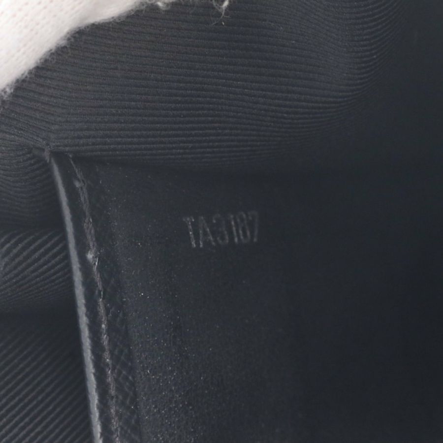 全新路易威登 Damier 石墨 Pochette Voyage MM LV League N64442 男士皮革手拿包-7