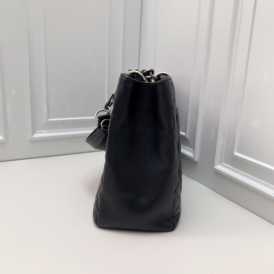 CHANEL 黑銀GST托特包-2