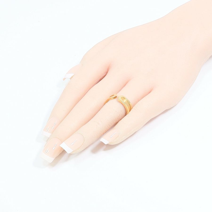 CARTIER 18K黃金C2 Ring戒指-6