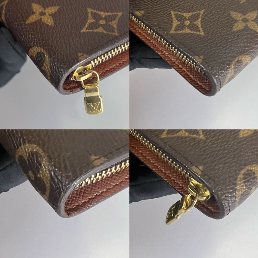 LV M61727 老花舊式ㄇ拉長夾-9