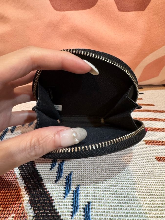 Coach絕版童趣款 街頭風笑臉 圓形零錢包/拉鍊小包-2