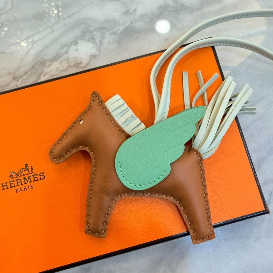 *SHIHNA名牌精品* HERMÉS 牛油果綠小飛馬(B刻)-3
