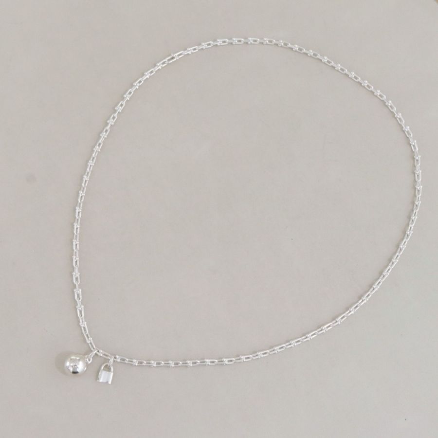 Tiffany & Co.HardWear系列鏈環纏繞式古巴項鍊，925銀男女同款-2