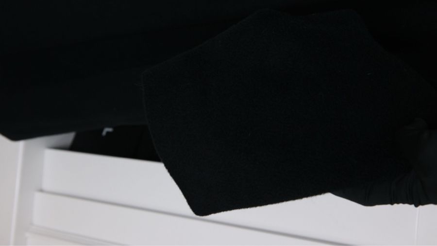 Givenchy黑金双排扣羊毛大衣外套-24