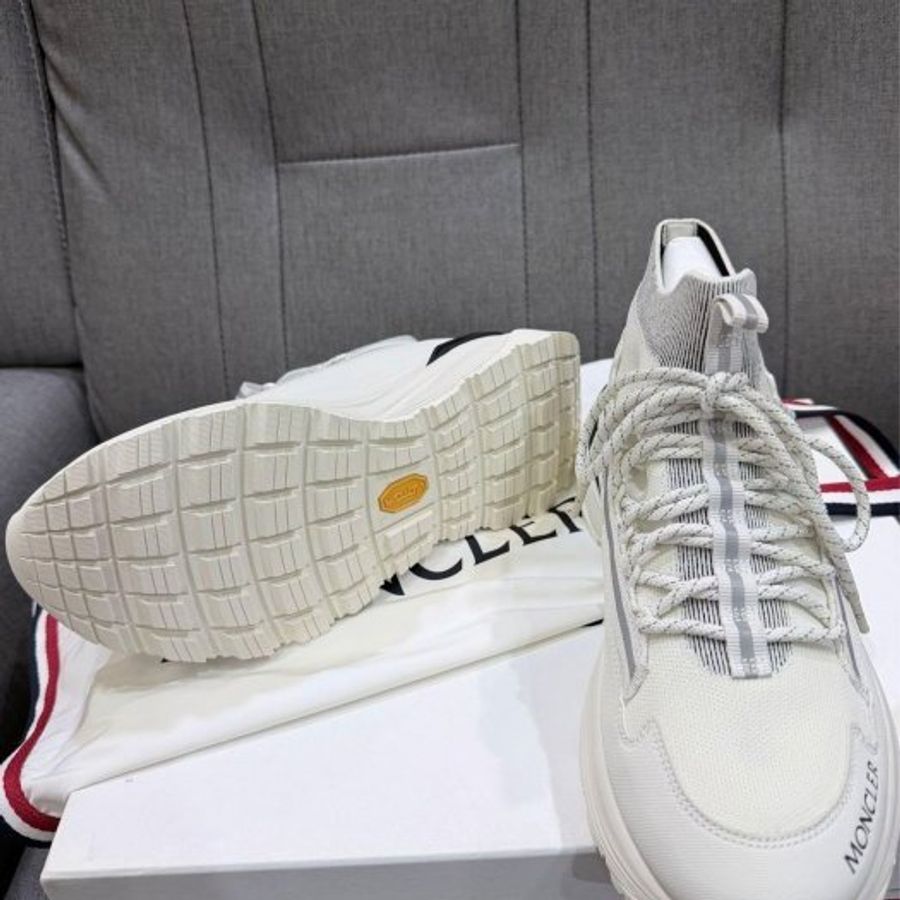 💎Han's house精品服飾💎 MONCLER Monte 套襪 小白鞋 現貨 UK 6 原價19800-5